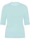 Rosetta Getty Organic Cotton T-shirt In Blue