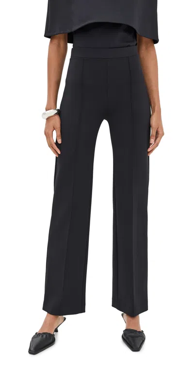 Rosetta Getty Pintucked Pants In Black