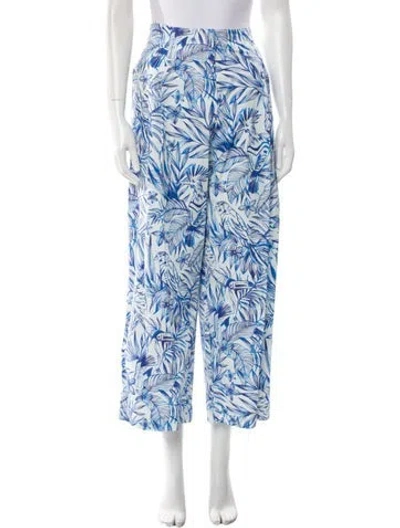Pre-owned Rosetta Getty Printed Wide Leg Pants W/ Tags In Multi