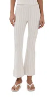 Rosetta Getty Pull On Cropped Flare Pants