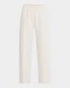 Rosetta Getty Relaxed-leg Ankle Pull-on Pants In White
