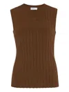Rosetta Getty Geripptes Trägershirt