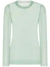 Rosetta Getty Ribbed Top In Green