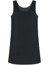 Rosetta Getty Scoop-neck Tunic Top In Black