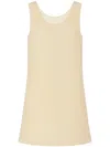 Rosetta Getty Scoop-neck Stretch Tunic In Neutrals