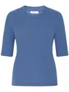 Rosetta Getty Shortsleeved T-shirt In Blue