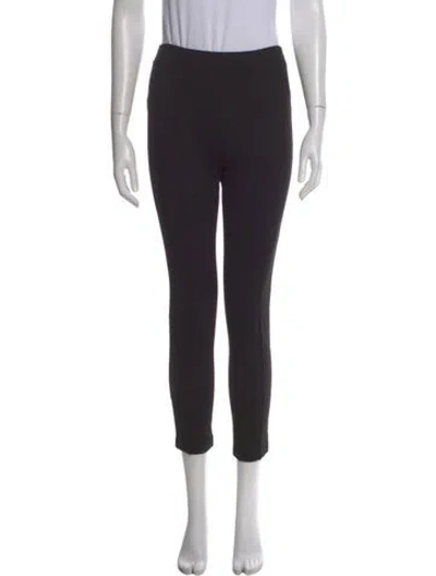 Pre-owned Rosetta Getty Skinny Leg Pants In Black