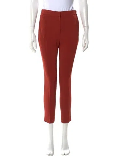 Pre-owned Rosetta Getty Skinny Leg Pants In Orange