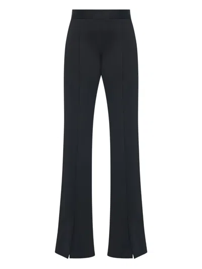 Rosetta Getty Split-hem Trousers In Black