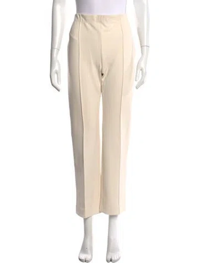 Pre-owned Rosetta Getty Straight Leg Pants In Neutral