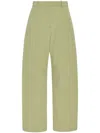 Rosetta Getty Straight-leg Trousers In Green