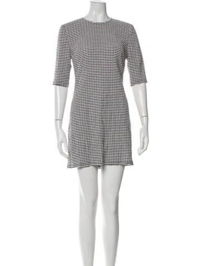 Pre-owned Rosetta Getty Striped Mini Dress In Multi