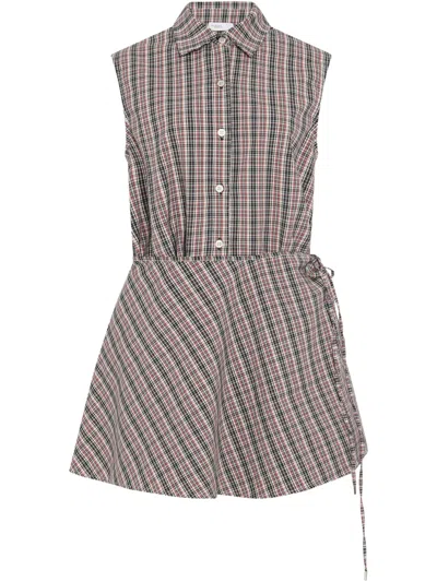 Rosetta Getty Striped Shirt In Red