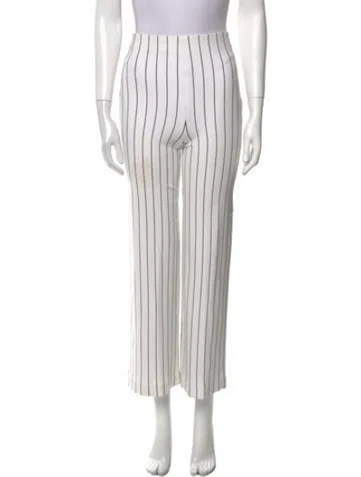 Pre-owned Rosetta Getty Striped Wide Leg Pants