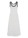 Rosetta Getty Tank Dress In White