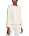 Rosetta Getty Triple Zip Jacket In Ivory