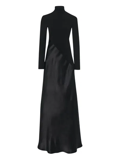 ROSETTA GETTY TURTLENECK MAXI DRESS