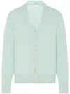 Rosetta Getty V-neck Cardigan In Green