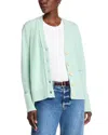 Rosetta Getty V-neck Cardigan In Mint
