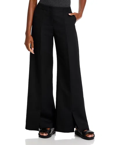 Rosetta Getty Vent Hem Pants In Black