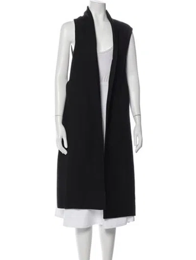 Pre-owned Rosetta Getty Virgin Wool Jacket In Black