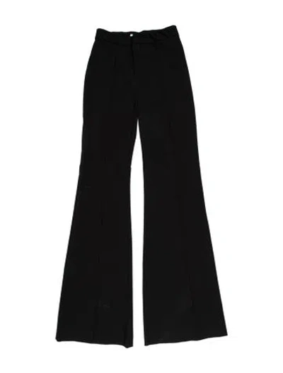 Pre-owned Rosetta Getty Wide Leg Pants In Black