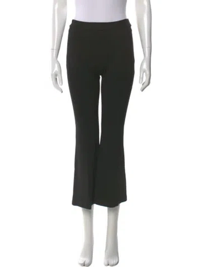 Pre-owned Rosetta Getty Wide Leg Pants In Black