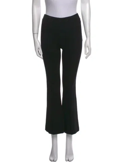 Pre-owned Rosetta Getty Wide Leg Pants In Black