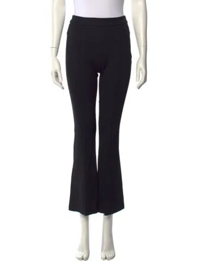 Pre-owned Rosetta Getty Wide Leg Pants In Black