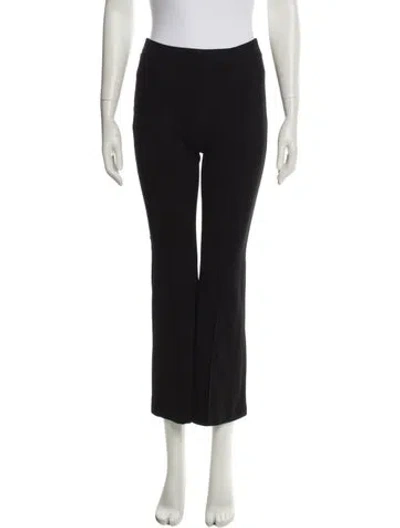 Pre-owned Rosetta Getty Wide Leg Pants In Black