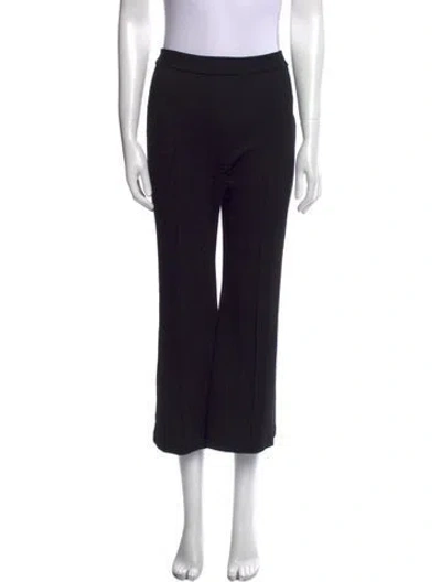 Pre-owned Rosetta Getty Wide Leg Pants In Black