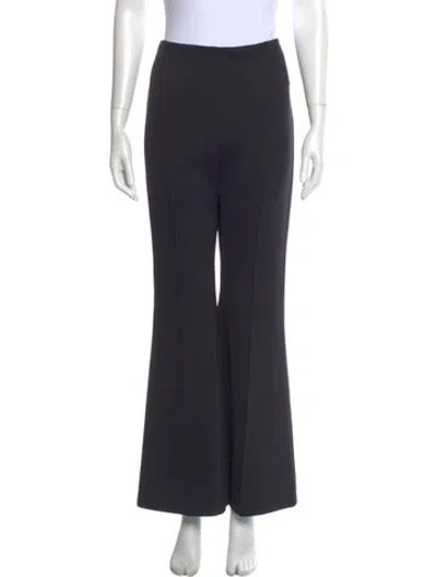 Pre-owned Rosetta Getty Wide Leg Pants In Black