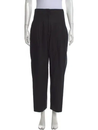 Pre-owned Rosetta Getty Wide Leg Pants In Black