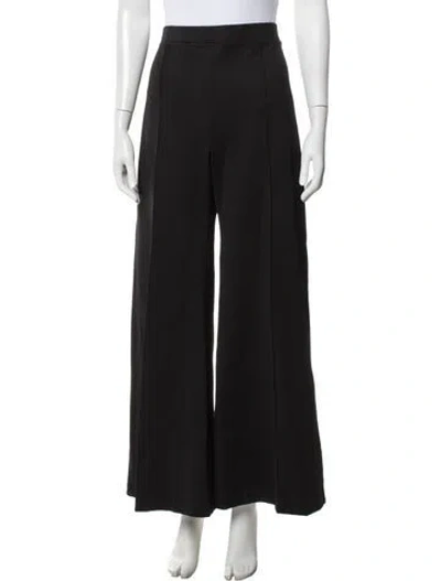 Pre-owned Rosetta Getty Wide Leg Pants In Black