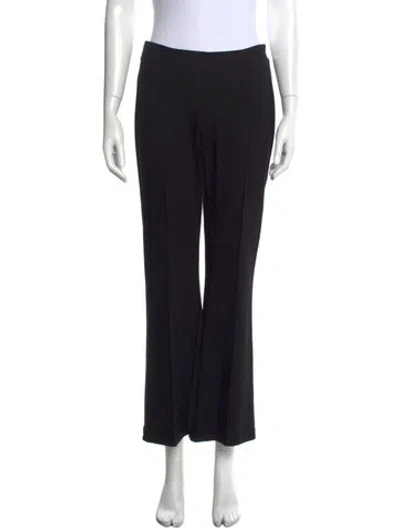 Pre-owned Rosetta Getty Wide Leg Pants In Black