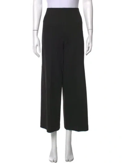 Pre-owned Rosetta Getty Wide Leg Pants In Black