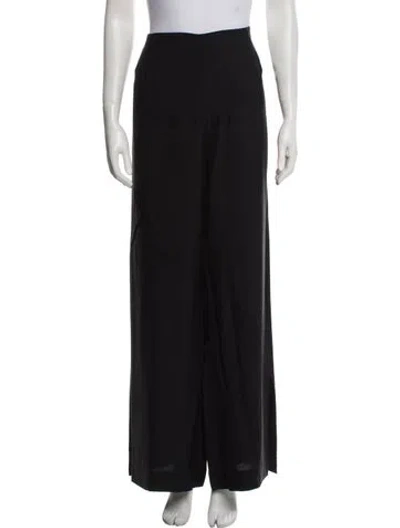 Pre-owned Rosetta Getty Wide Leg Pants In Blue