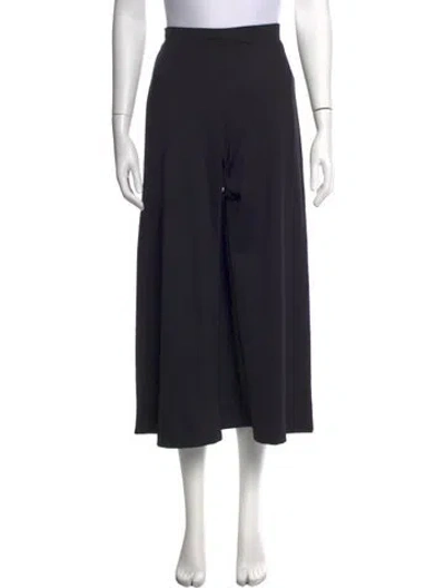 Pre-owned Rosetta Getty Wide Leg Pants In Blue