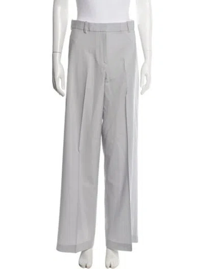 Pre-owned Rosetta Getty Wide Leg Pants In Gray