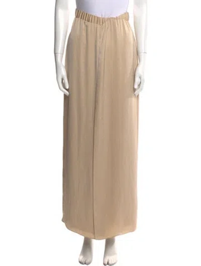 Pre-owned Rosetta Getty Wide Leg Pants In Neutral
