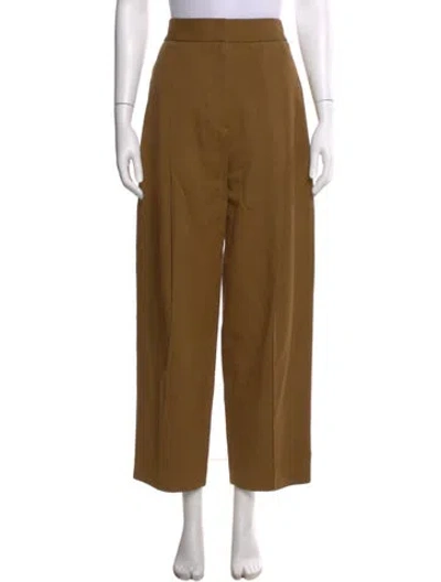 Pre-owned Rosetta Getty Wide Leg Pants In Neutral