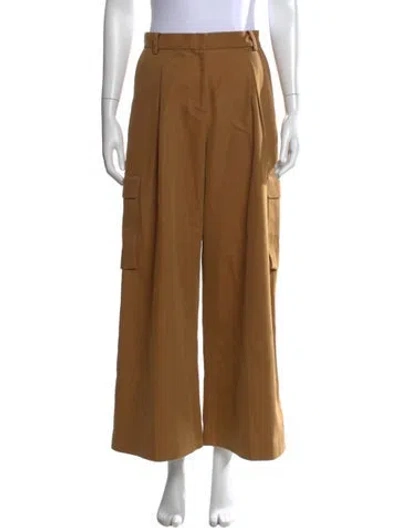 Pre-owned Rosetta Getty Wide Leg Pants In Neutral
