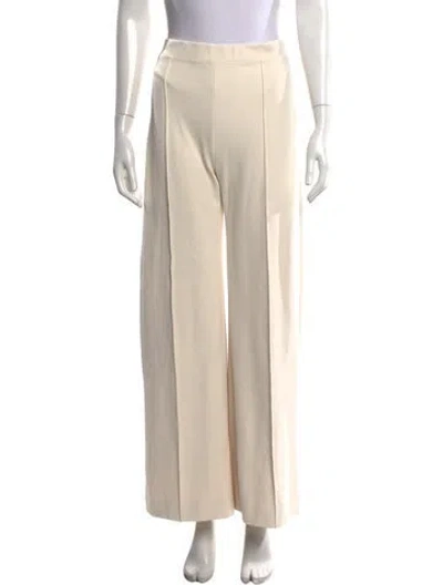 Pre-owned Rosetta Getty Wide Leg Pants In Neutral