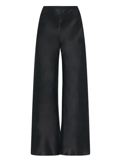 Rosetta Getty Wide-leg Trousers In Black