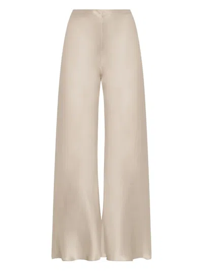 Rosetta Getty Wide-leg Trousers In Neutral