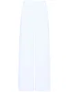 Rosetta Getty Wide-leg Trousers In White