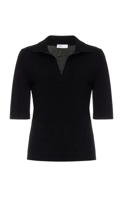 Rosetta Getty Wool-cashmere Sweater In Black