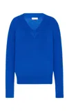 Rosetta Getty V-neck Sweater In Blue