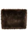 Rosetta Getty X Violet Getty Faux-fur Hat In Brown