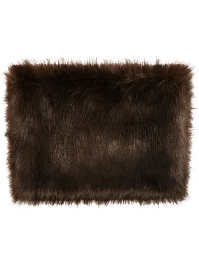 Rosetta Getty X Violet Getty Faux-fur Hat In Brown